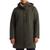 商品Ralph Lauren | Plus Size Faux-Leather Trimmed Hooded Quilted Coat, Created for Macy's颜色Litchfield