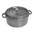 商品Staub | Staub Cast Iron 7-qt Round Cocotte颜色graphite grey