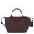 商品第7个颜色Bordeaux, Longchamp | Top handle bag S Le Pliage Cuir Black (L1512757001)