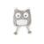 商品Macy's | Baby Night Owl Plush颜色Gray