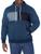 Tommy Hilfiger | Tommy Hilfiger Men's Long Sleeve Fleece Flag Pullover Hoodie Sweatshirt, 颜色Med Blue Heather