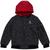 商品第1个颜色Black, Jordan | Hooded Padded Bomber Jacket (Toddler/Little Kids)