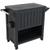 商品第2个颜色Black, Sunnydaze Decor | Rolling Patio Serving Cart with Prep Table, Cooler and Storage