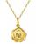 颜色: Gold Over Silver, Giani Bernini | Rose Pendant Necklace, 16" + 2" extender in Sterling Silver or 18k Gold Over Sterling Silver, Exclusively at Macy's
