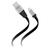颜色: black, HyperGear | HyperGear Flexi USB to Lightning Flat Cable 6ft