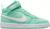 NIKE | Nike Kids' Grade School Court Borough Mid 2 Shoes, 颜色Mint/White