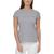 商品Calvin Klein | Calvin Klein Womens Rhinestone Crewneck T-Shirt颜色Heather Grey