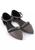 color Gray, Mio Marino | Women's Formal Flat Dress Shoes