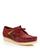 Clarks | Men's Wallabee Lace Up Boots, 颜色Burgundy