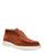 商品Santoni | Men's Detroit Laceless Slip On Chukka Boots颜色Brown