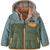 颜色: Terrain Green, Patagonia | Reversible Tribbles Hooded Jacket - Toddlers'