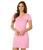商品U.S. POLO ASSN. | V-Neck Stripe Dress颜色New Pink