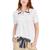 商品Tommy Hilfiger | Women's Collared Short-Sleeve Polo Top颜色Ivory