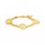 颜色: Gold, Macy's | Triple Rose Flower Bracelet in Silver Plate or 18k Gold Plated
