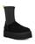 UGG | Women's Classic Dipper Platform Boots, 颜色Black
