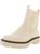 Sam Edelman | Laguna  Womens Lugged Sole Ankle Chelsea Boots, 颜色cream leather