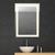 商品第2个颜色silver 34 x 24, JONATHAN Y | Rectangular Frameless Anti-Fog Aluminum Front-lit Tri-color LED Bathroom Vanity Mirror with Smart Touch Control