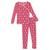 商品第2个颜色Winter Rose Penguins, KicKee Pants | Long Sleeve Kimono Pajama Set (Big Kids)