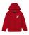 颜色: Medium Red, Tommy Hilfiger | Big Girls Fleece Zip Hoodie