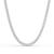 颜色: white, Diamond2Deal | 14K Gold 5CTW Lab Grown Diamond Straight Line Tennis Necklace 18" 5 Ct
