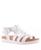 颜色: White, Nina | Big Girls Adjustable Strap Sandals