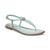 Sam Edelman | Gigi Signet T-Strap Flat Sandals, 颜色Tide Blue
