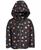 颜色: Black Mult, S Rothschild & CO | Toddler & Little Girls Quilted Metallic Heart-Print Full-Zip Hooded Puffer Jacket