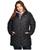 Columbia | Plus Size Heavenly Long Hooded Jacket, 颜色Black