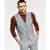 商品Tommy Hilfiger | Men's Modern-Fit TH Flex Stretch Solid Suit Vest颜色Light Grey