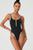 商品第2个颜色Black/White, Alo | Supernova Bodysuit - Ivory/Black