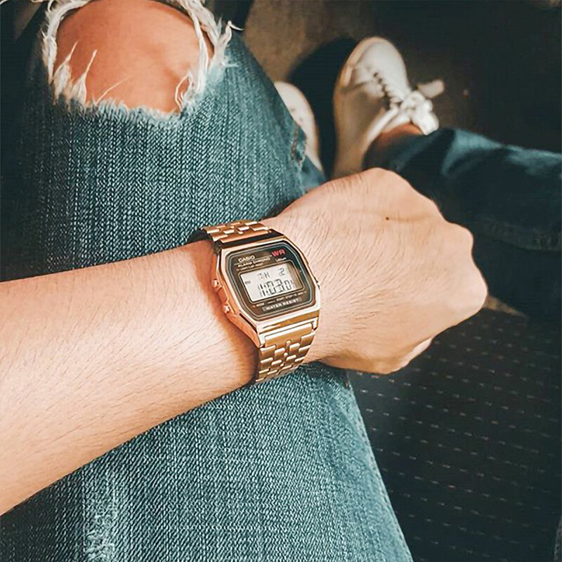 商品Casio | （限时特价小金表）卡西欧男女同款小金表复古手表电子表男表女表颜色爆款黑金表
