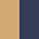 商品Yves Saint Laurent | Triquilt Small Grained Leather Crossbody Bag颜色BLUE CHARRON