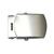 颜色: polished nickel, CTM | Blank Removable Military Belt Buckle