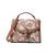 color Sable Logo Flora, Nine West | Paulson Top-Handle Shoulder Bag