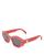 商品Celine | Triomphe Cat Eye Sunglasses, 55mm颜色Red/Gray Solid