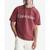 商品Calvin Klein | Men's Relaxed-Fit Stencil Logo T-Shirt颜色Alpine Berry
