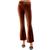 color Cappuccino, Ultra Flirt | Juniors' Corded Belted Flare Pants