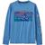 Patagonia | Regenerative Graphic Long-Sleeve T-Shirt - Kids', 颜色Fitz Roy Homepeaks: Blue Bird