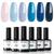 颜色: Dolphin Kiss, MODELONES | 6 Shades Gel Nail Polish Set Collection