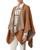 color Flaxseed, Burberry | Icon Stripe Wool Cape