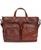 颜色: Brown, Mancini Leather Goods | Men's Buffalo Single Compartment Briefcase for 14" Laptop