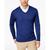 商品Club Room | Men's Solid V-Neck Merino Wool Blend Sweater, Created for Macy's颜色Crew Blue