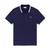 商品第5个颜色Navy Blue, Lacoste | Men's Striped Collar Polo, Created for Macy's