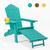 颜色: blue, Simplie Fun | TALE Folding Adirondack Chair