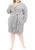 color High Rise, Love, Fire | Plus Size Bouclé Robe