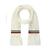 Tommy Hilfiger | Women's Lattice Cable with Stripes Scarf, 颜色Ivory