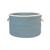 商品第2个颜色Light Blue, Colonial Mills | Doodle Edge Braided Storage Basket