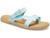 商品Crocs | Tulum Toe Post Sandal颜色Pure Water/Tan
