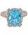 颜色: Sky Blue Topaz, Macy's | Opal (1 ct. t.w.) & White Topaz (1/20 ct. t.w.) Ring Set in Gold-Plated Sterling Silver (Also Available in Other Gemstones)