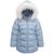 颜色: Chambray, Michael Kors | Big Girls Heavy Weight Stadium Jacket